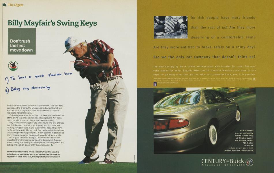 Billy Mayfair’s Swing Keys