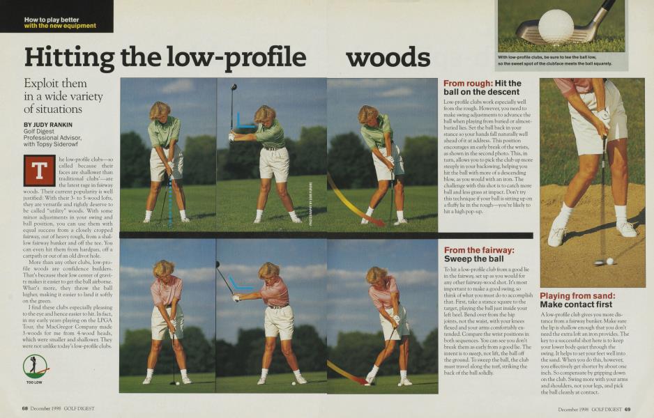 Hitting the low-profile woods