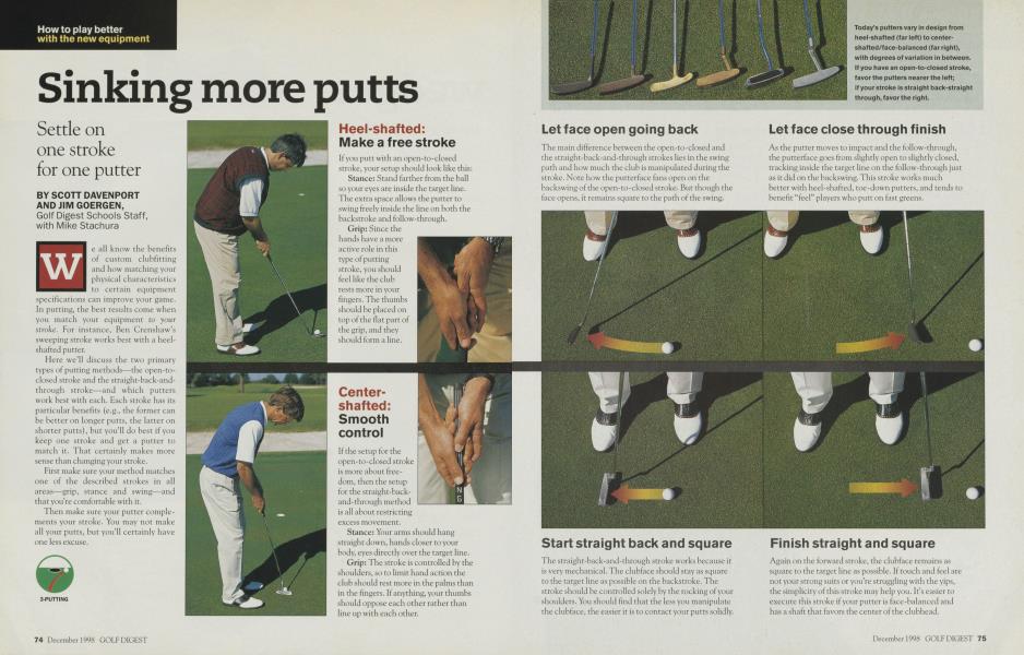 Sinking more putts
