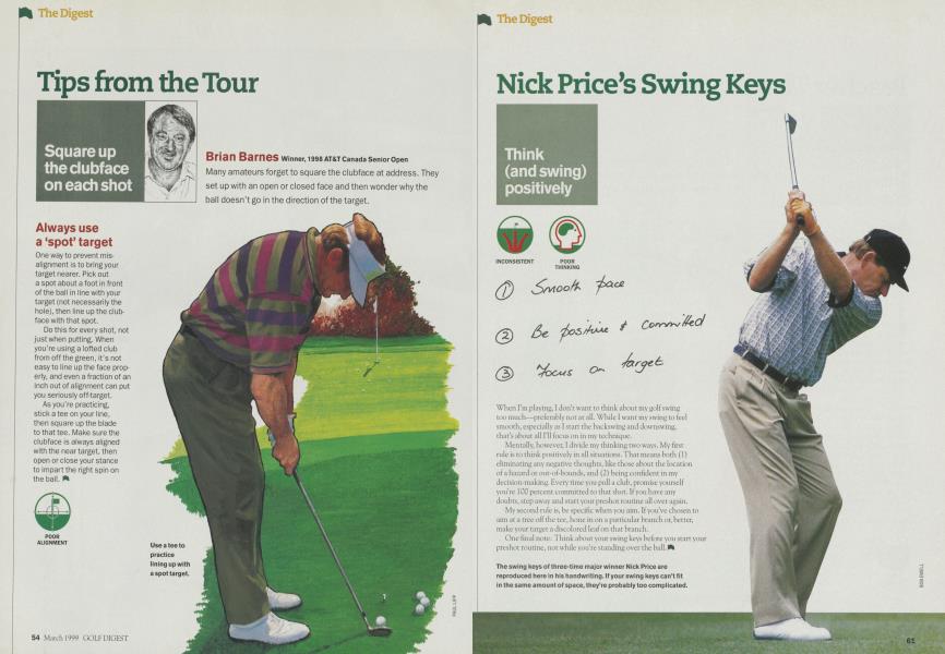 Think (and swing) positively
