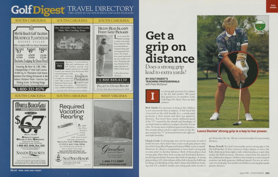 Get a grip on distance