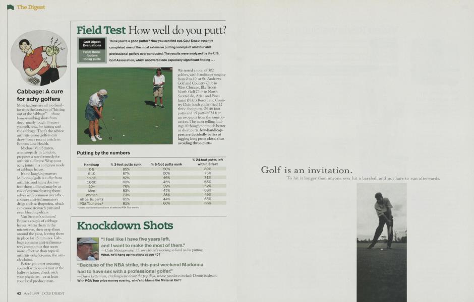 How well do you putt?