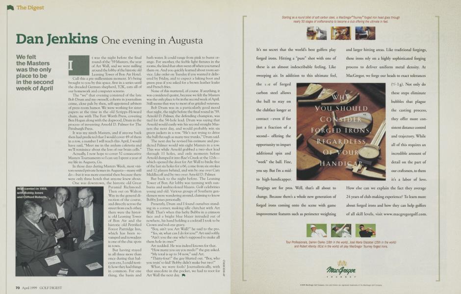 One evening in Augusta