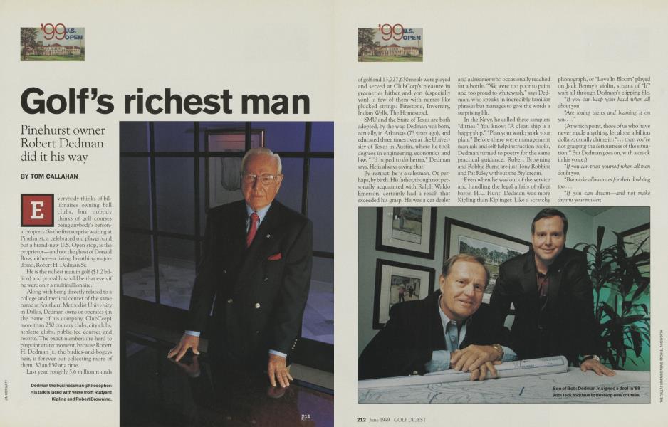 Golf’s richest man