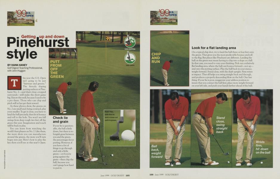 Getting up and down Pinehurst style