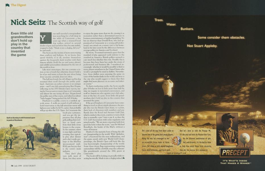 The Scottish way of golf