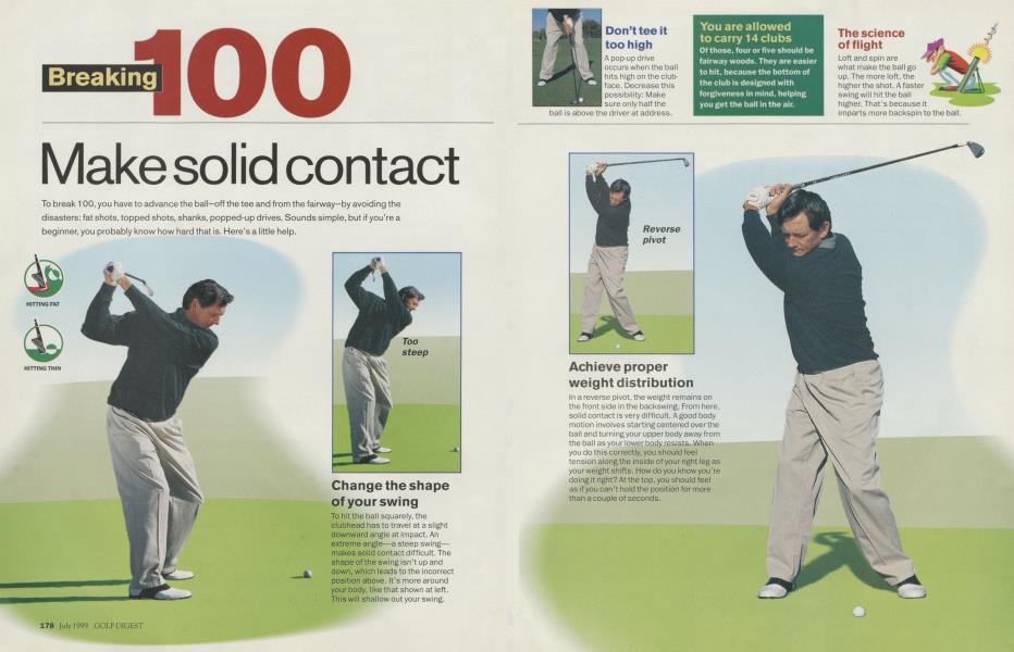 Make solid contact