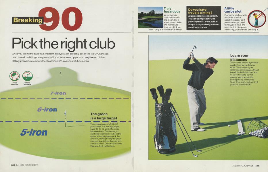 Pick the right club