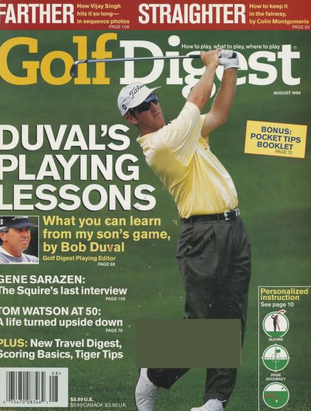 Issue: - August 1999 | Golf Digest