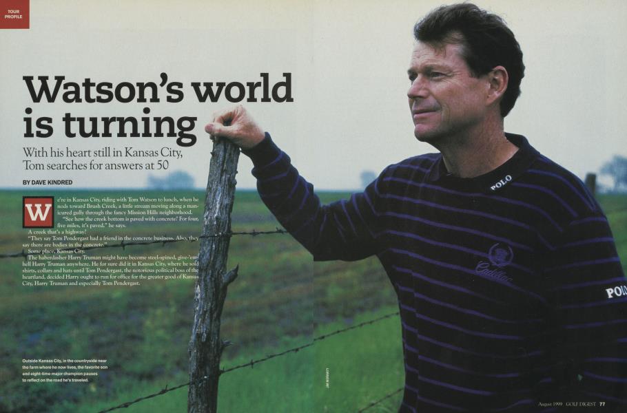 Watson’s world is turning