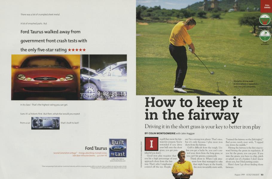 How to keep it in the fairway