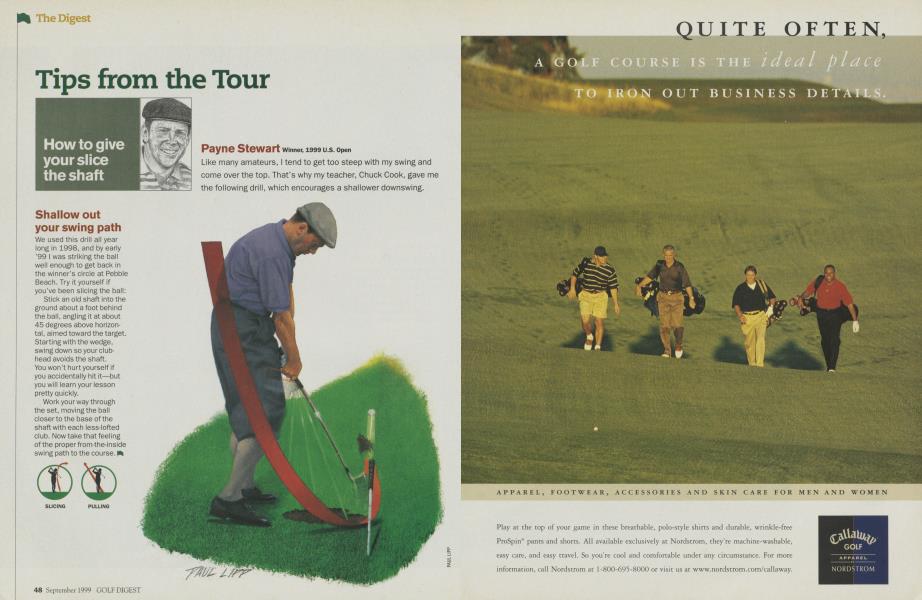 How to give your slice the shaft