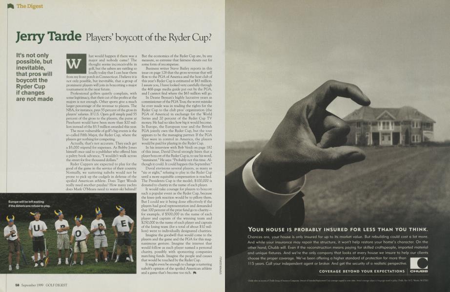 Players’ boycott of the Ryder Cup?