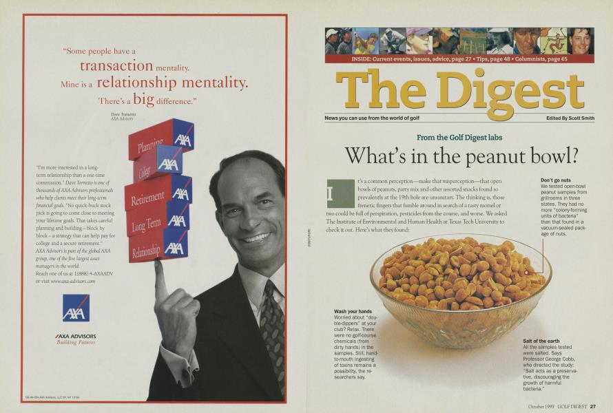 What’s in the peanut bowl?
