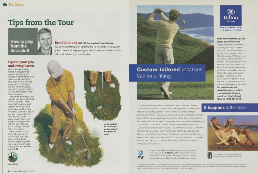 How to play from the thick stuff