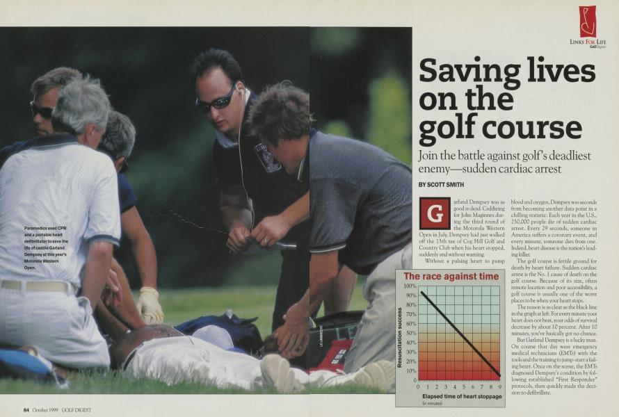 Saving lives on the golf course