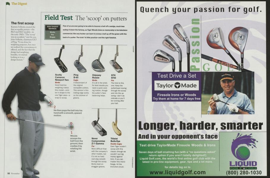 The ‘scoop’ on putters