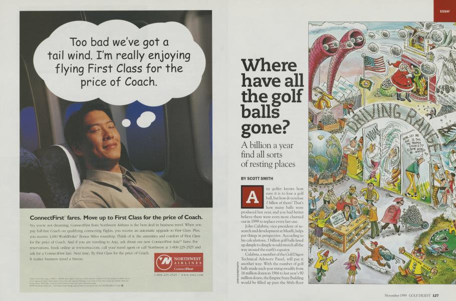 Where have all the golf balls gone?