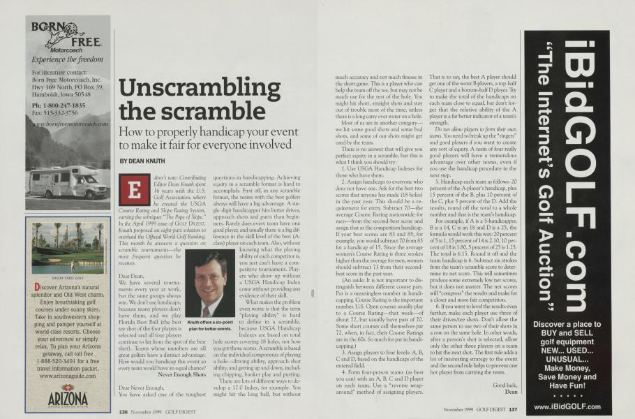 Unscrambling the scramble