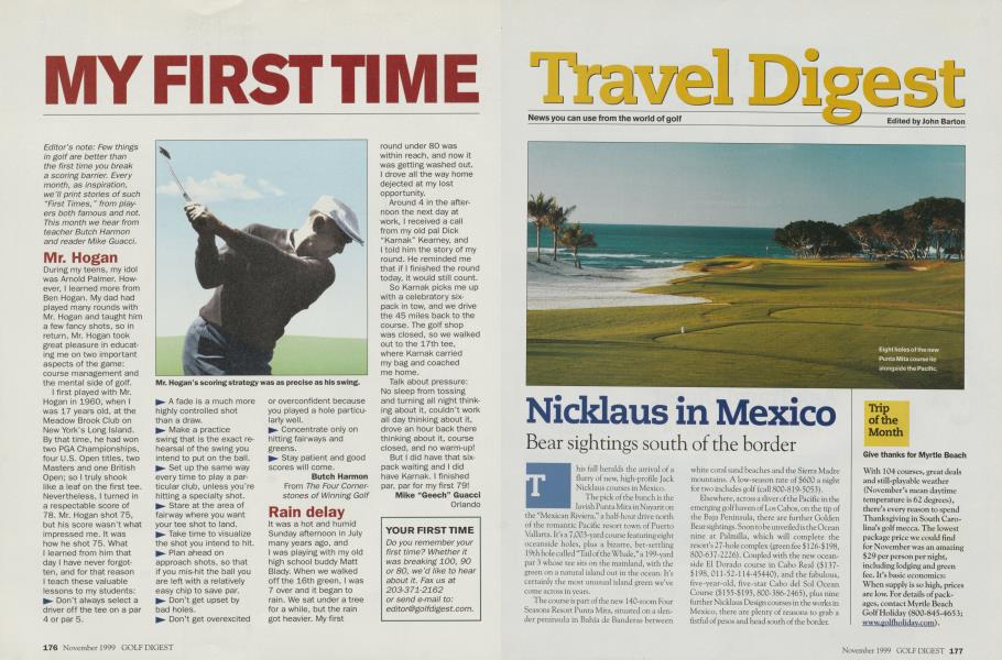 Nicklaus in Mexico