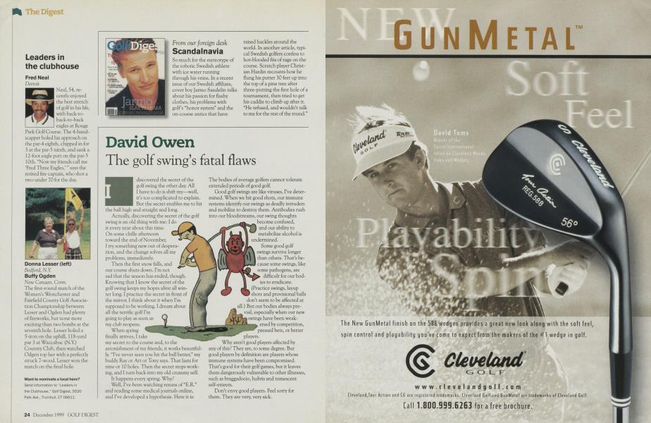 The golf swing’s fatal flaws