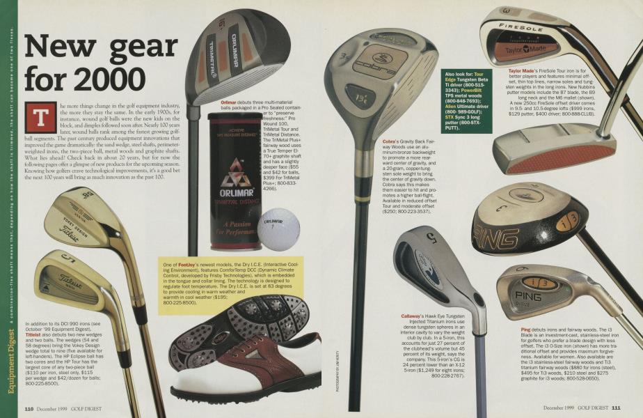 New gear for 2000