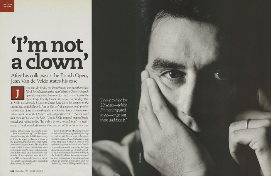 ‘I’m not a clown’