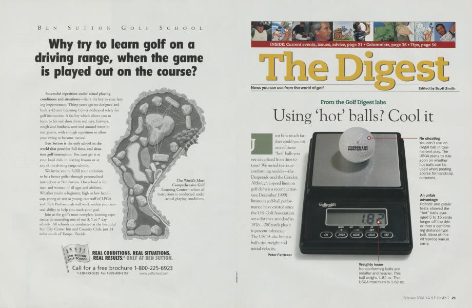 Using ‘hot’ balls? Cool it