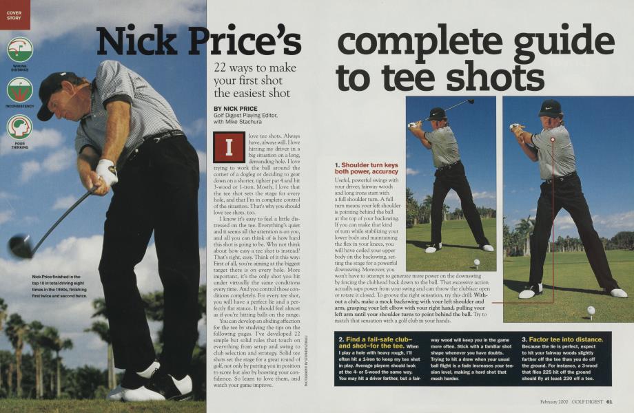Nick Price's 22 ways to make your first shot the easiest shot