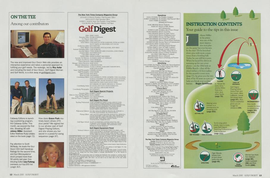 Your guide to the tips in this issue