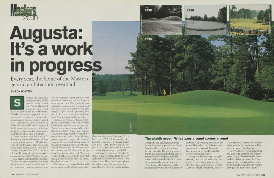 Augusta: It’s a work in progress