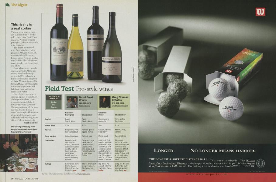 Field Test Pro-Style wines
