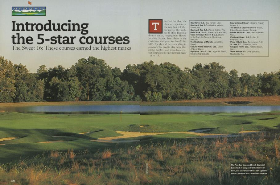 Introducing Introducing the 5-star courses