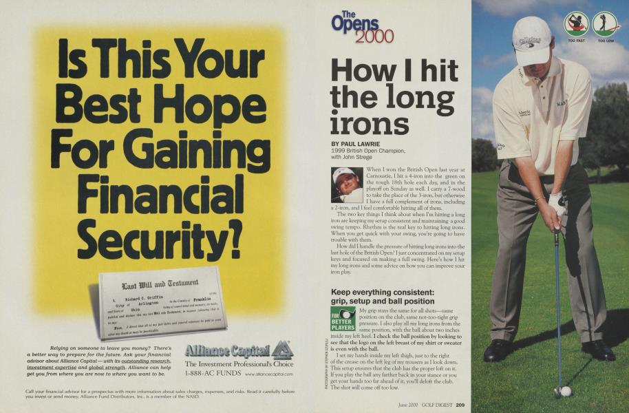 How I hit the long irons