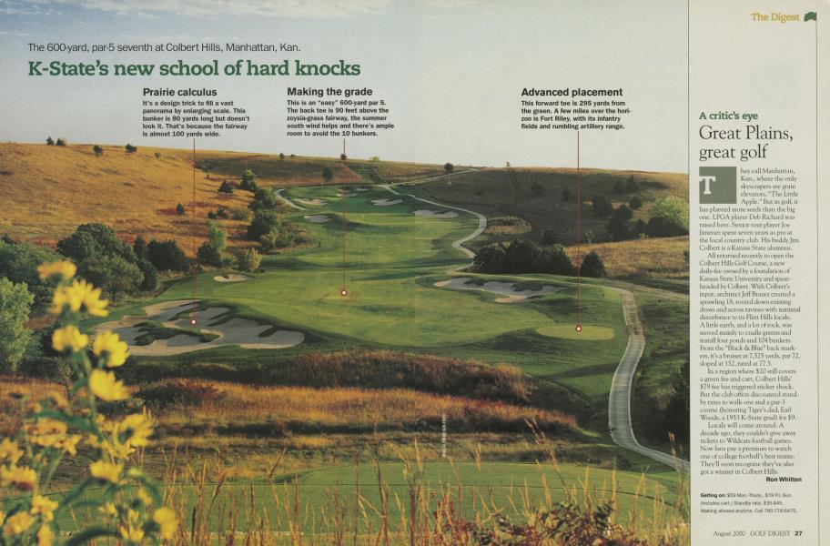 Great Plains, great golf