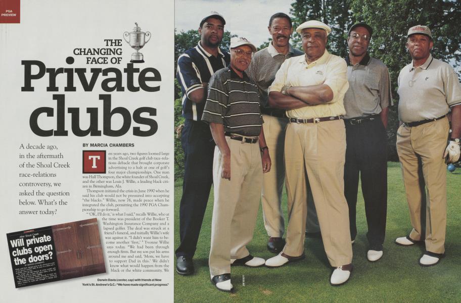 THE CHANGING FACE OF Private clubs