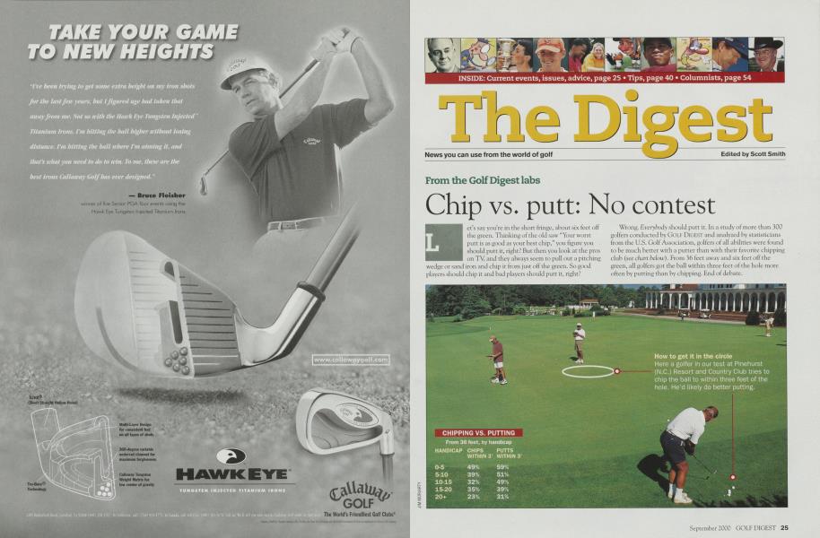 From the Golf Digest labs