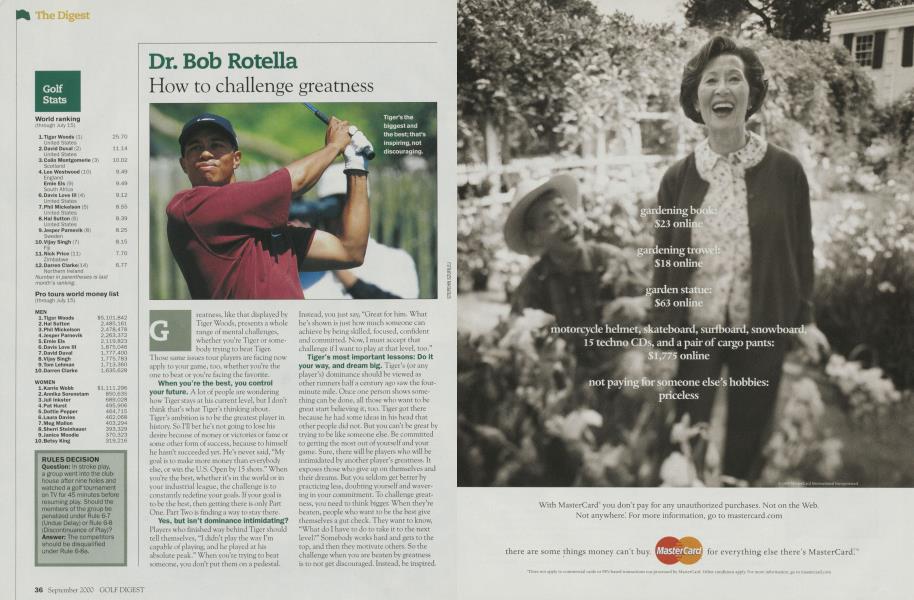 Dr. Bob Rotella