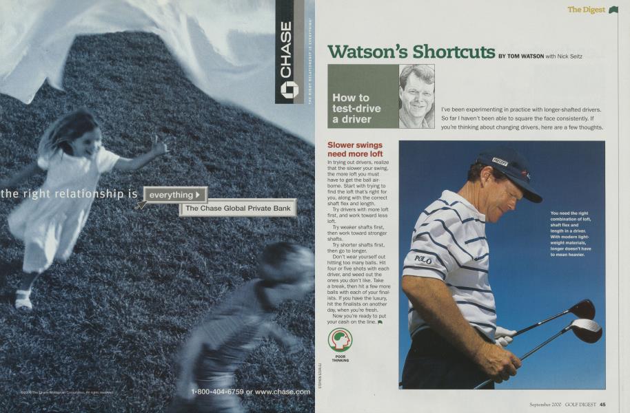 Watson’s Shortcuts
