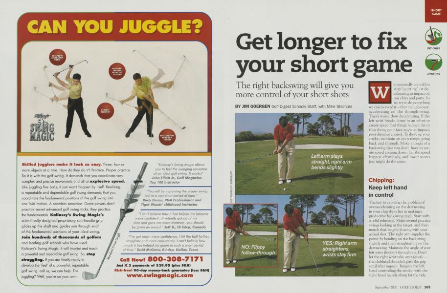 Get longer to fix your short game