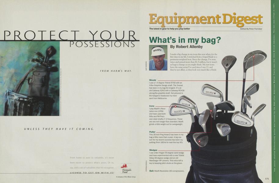 What’s in my bag?