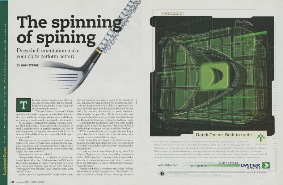 The spinning of spining