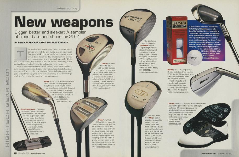 New weapons