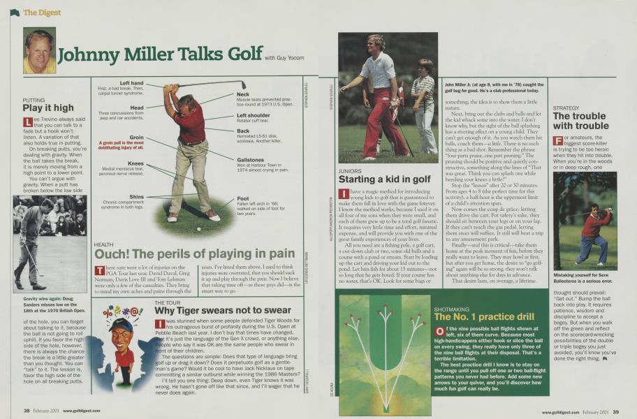 Johnny Miller Talks Golf