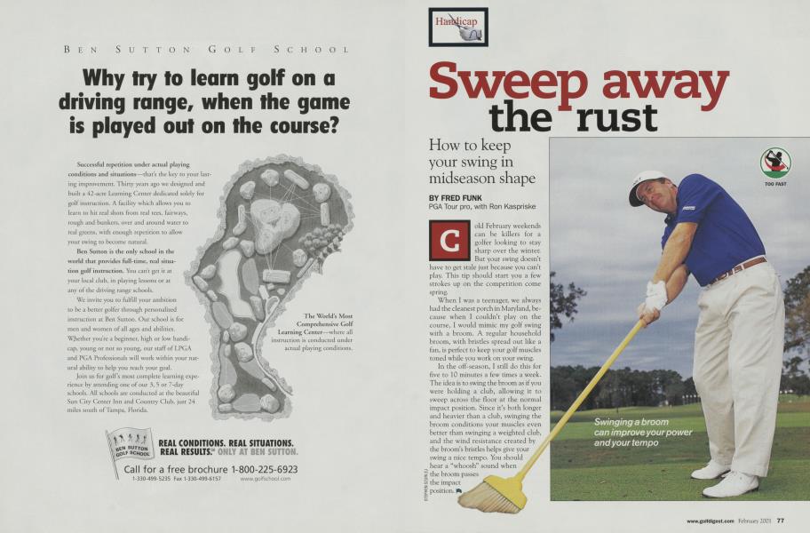 Sweep away the rust