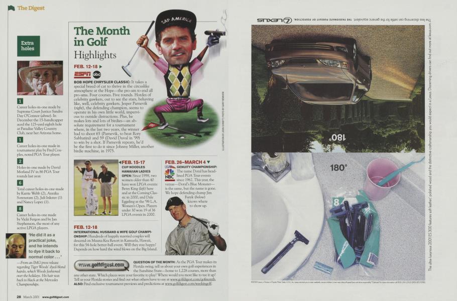 The Month in Golf