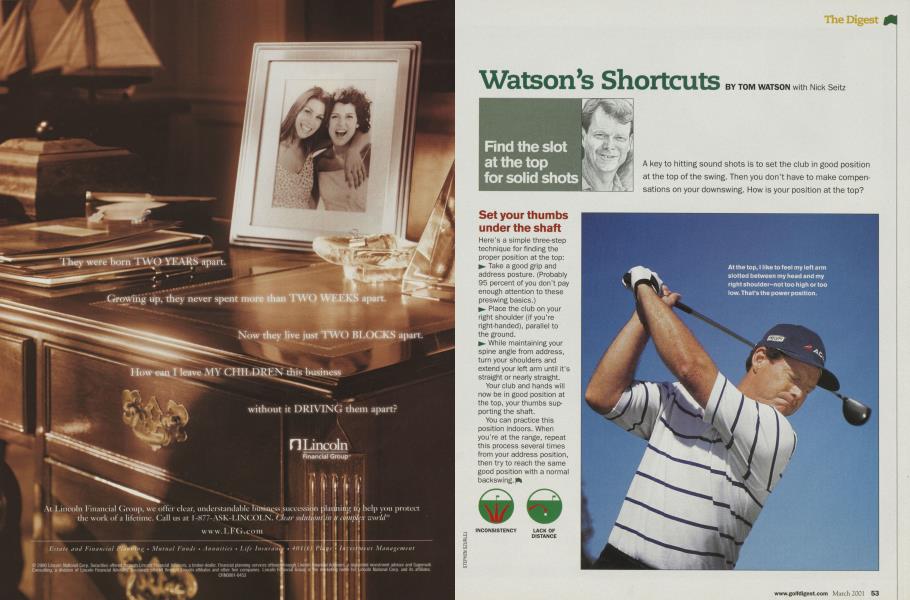 Watson’s Shortcuts