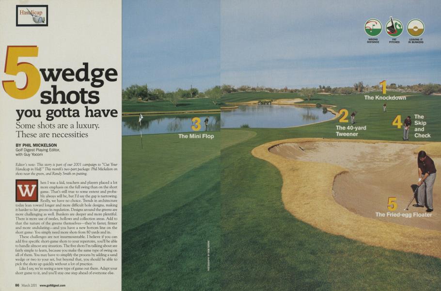 5 wedge shots you gotta have