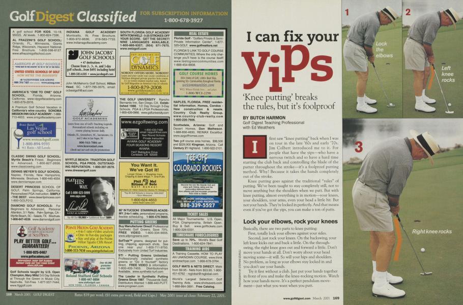 I can fix your yips