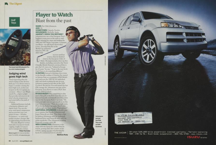 Player to Watch